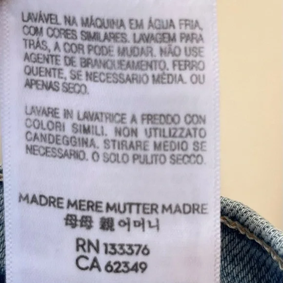 MOTHER Jeans Limited Edition Mid Rise Dazzler Ankle Women’s 32 - Picture 12 of 15